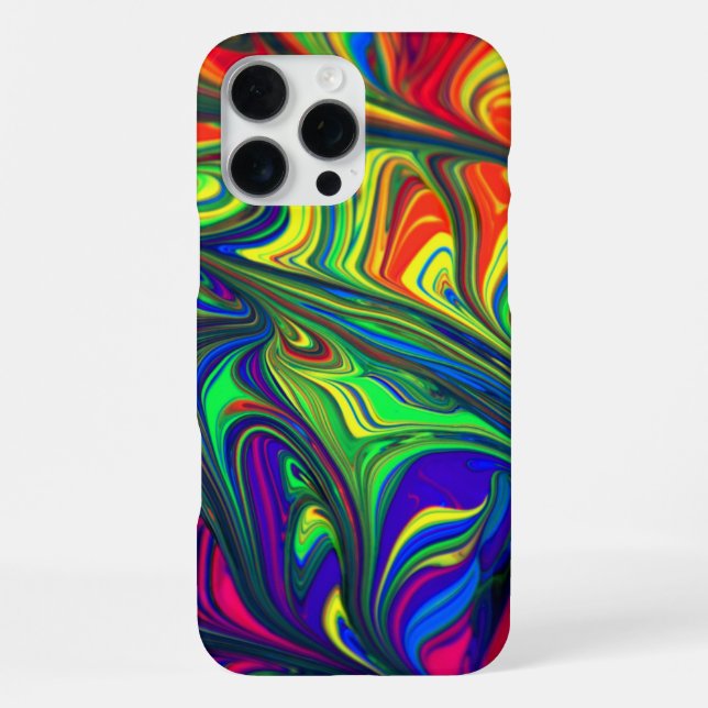 Schöne abstrakte Illustration iPhone-Hülle iPhone 16 Pro Max Hülle (Rückseite)