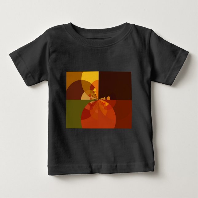 Schöne Abstrakte Kunstdrucke der Erde Baby T-shirt (Vorderseite)