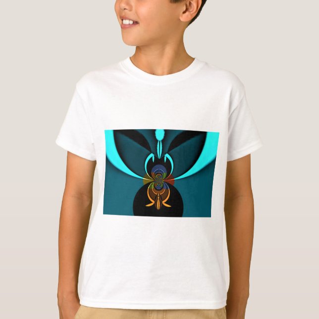 Schöne Abstrakte Kunstdruckerei in Kyōto T-Shirt (Vorderseite)
