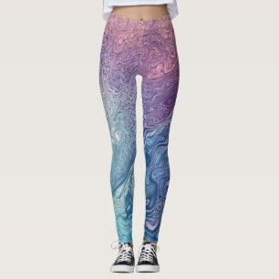 Schöne abstrakte Leggings