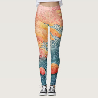 Schöne abstrakte Leggings