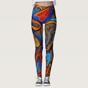 Schöne abstrakte Leggings