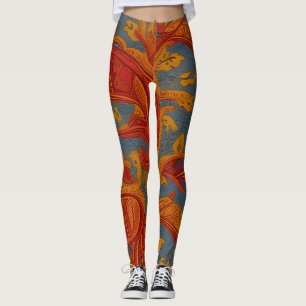 Schöne abstrakte Leggings