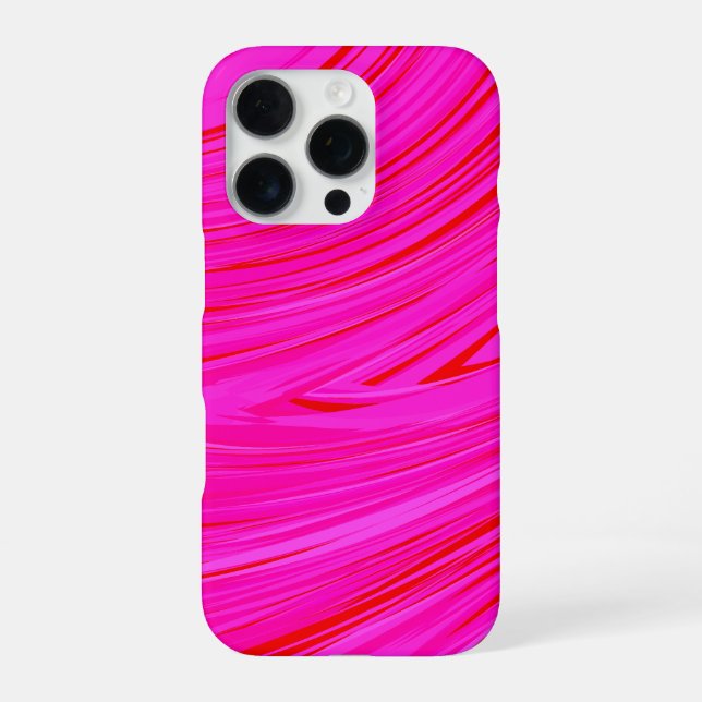 Schöne abstrakte Marmormusterdesign iPhone 16 Pro Hülle (Rückseite)