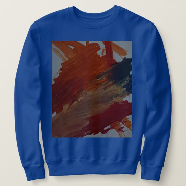 Schöne Abstraktion Sweatshirt (Design vorne)