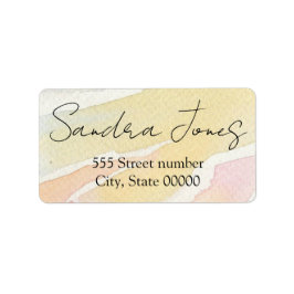 Schöne Adressetiketten
