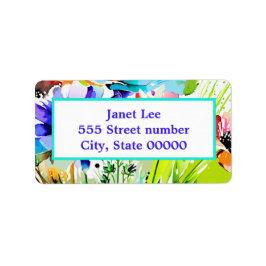 Schöne Adressetiketten