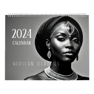 Schöne Afrikanerin Kalender