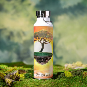 Schöne afrikanische Akacia Tree Trinkflasche