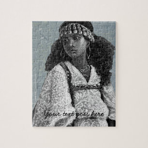 Schöne afrikanische Frau