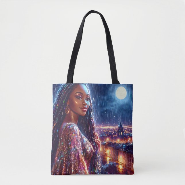 Schöne afrikanische Kunst Tasche (Vorderseite)