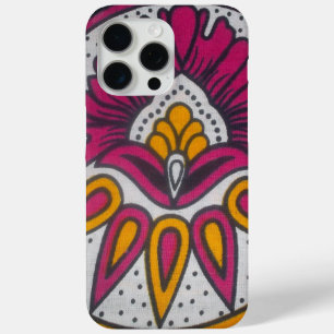 Schöne afrikanische Stoffe Motif Kunst, Dichtung u Case-Mate iPhone Hülle