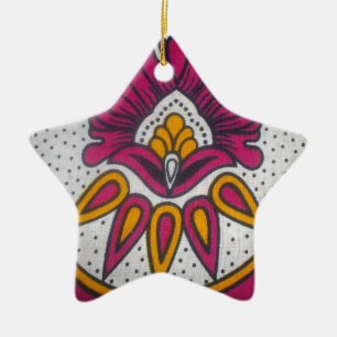 Schöne afrikanische Stoffe Motif Kunst, Dichtung u Keramik Ornament