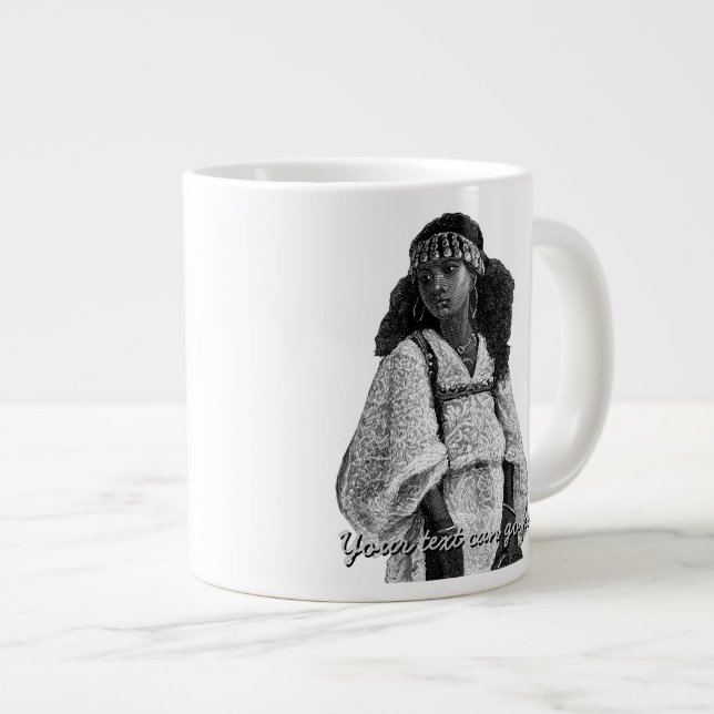 Schöne afrikanische Tasse (Vorderseite Rechts)