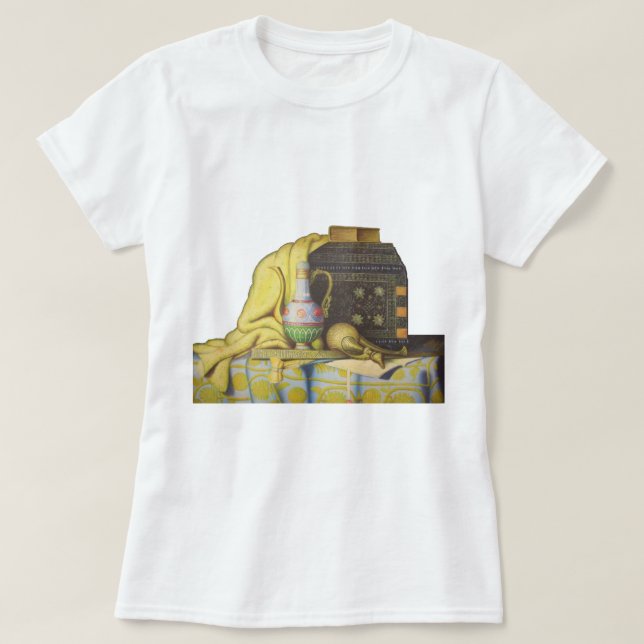 Schöne ägyptische Artefakte: Geheimnisse der Phara T-Shirt (Design vorne)