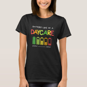 Schöne Akkulaufzeit eines Lehrers T-Shirt