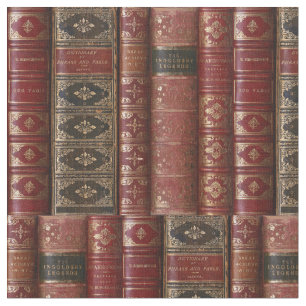 Schöne alte Bücher  Stoff