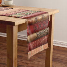 Schöne alte Buchstäbchen (rot & beige)