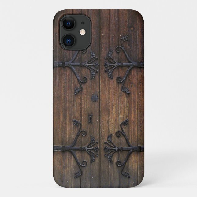 Schöne alte Holztüre Case-Mate iPhone Hülle (Rückseite)