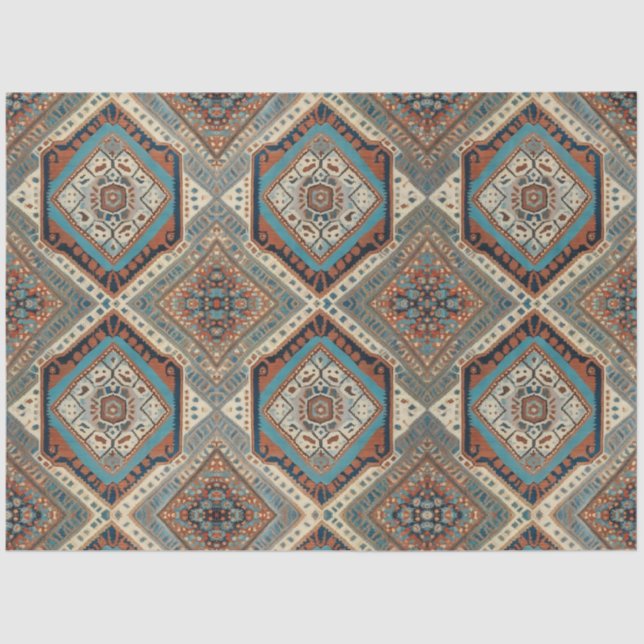 Schöne alte türkische Muster Populäre Sammlung Seidenpapier (Vorderseite)