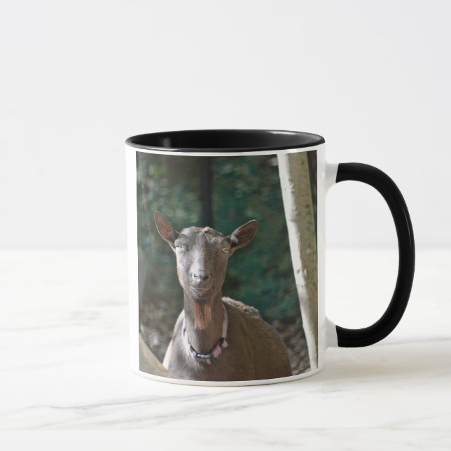 Schöne alte Ziege Tasse (Rechts)