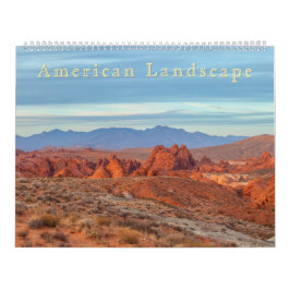 Schöne amerikanische Landschaft Kalender