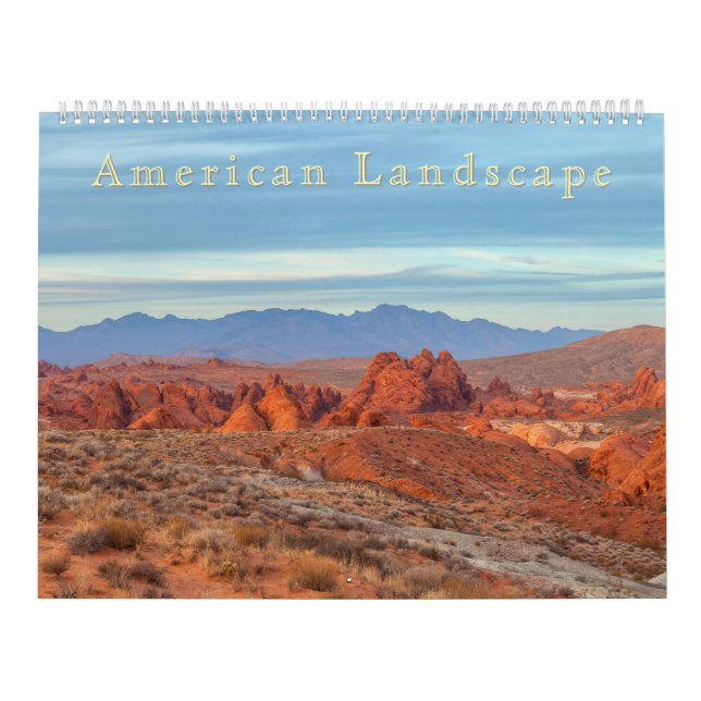Schöne amerikanische Landschaft Kalender (Titelbild)