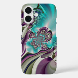 Schöne Angelic Lila und Cyan Abstrakt Print title_seo2