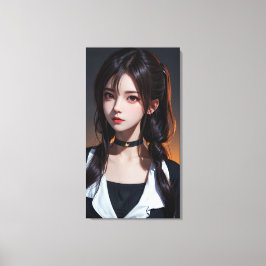 Schöne Anime Art. Leinwanddruck