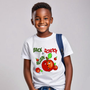 Schöne Äpfel zurück in die Schule T-Shirt