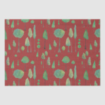 Schöne Aquarellbäume