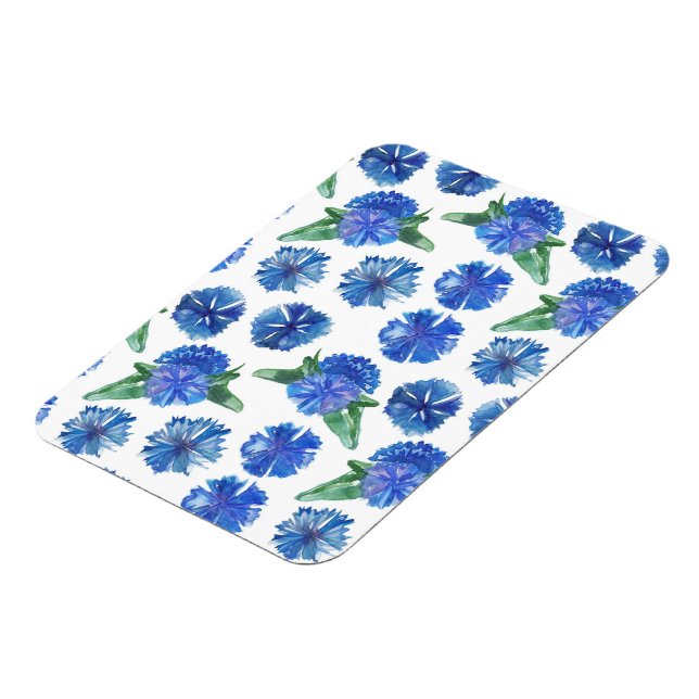 Schöne Aquarellblumen Magnet (Linke Seite)