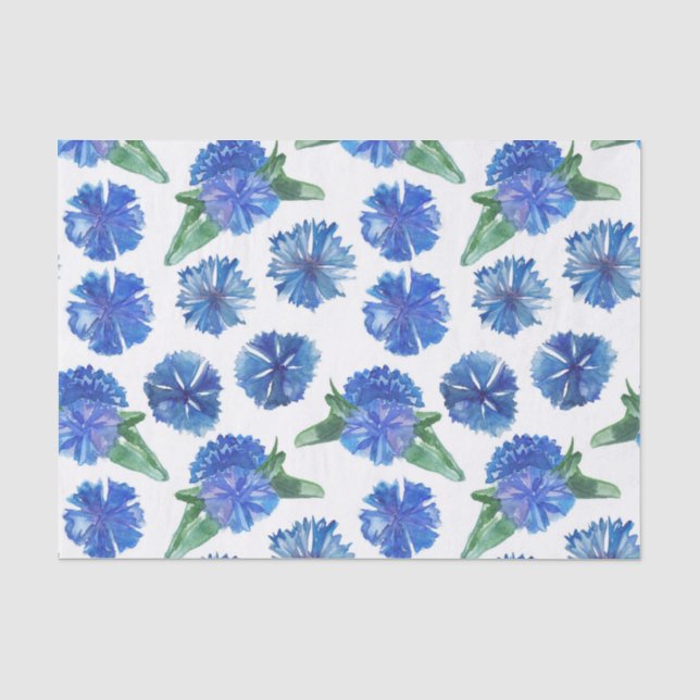Schöne Aquarellblumen Seidenpapier (Vorderseite)