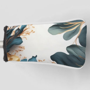 Schöne Aquarellblüte Golf Headcover