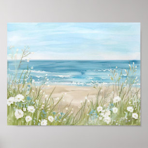 schöne Aquarelllandschaft Poster