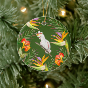 Schöne Aquarellmücke mit Perrot zeichnend Keramik Ornament