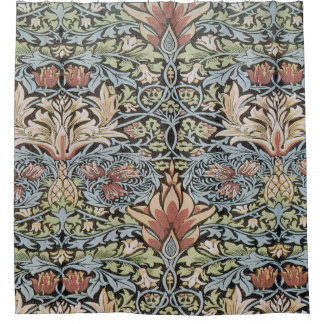 Schöne Arbeit von William Morris, Kunst Nouveau, Duschvorhang