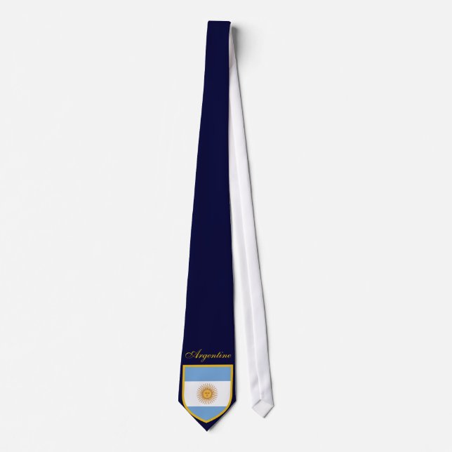 Schöne Argentinien-Flagge Krawatte (Vorderseite)