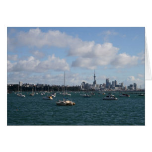Schöne Auckland-Skyline