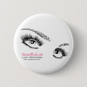 Schöne Augen Long Lashes Lash Extension Button