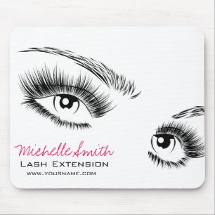 Schöne Augen Long Lashes Lash Extension Mousepad