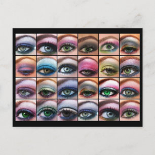 Schöne Augen Postkarte