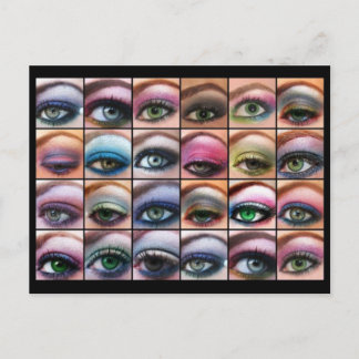 Schöne Augen Postkarte