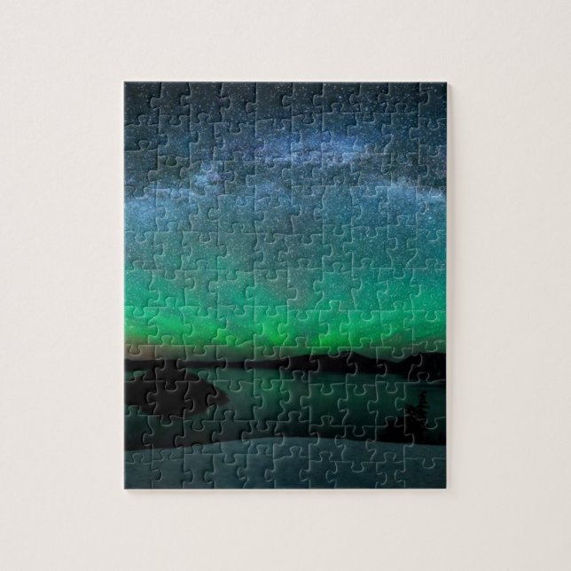 Schöne Aurora Borealis/Nordlichter (Vertikal)