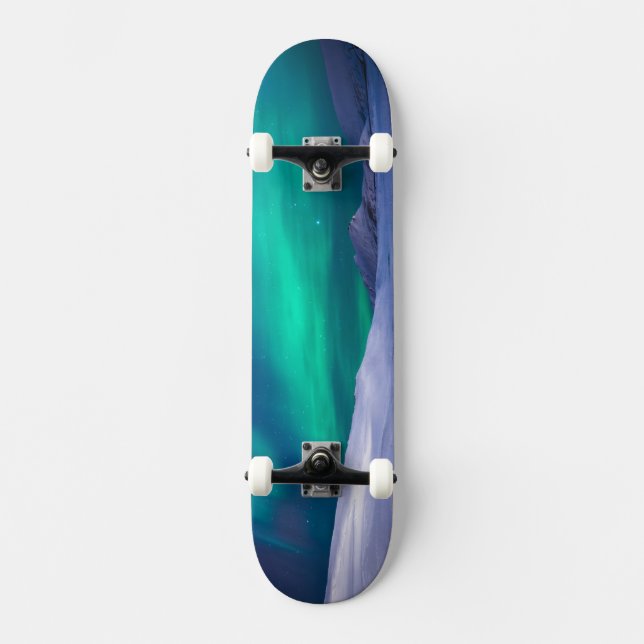 Schöne Aurora Skateboard (Vorderseite)