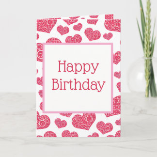 SCHÖNE AUSDRÜCKE -Geburtstag Karte