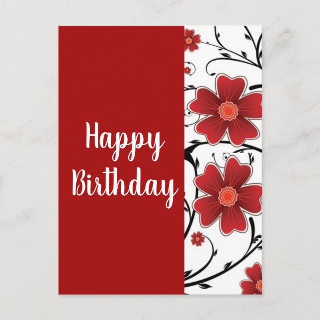 Schöne Ausdrücke Postkarte (Vorderseite)