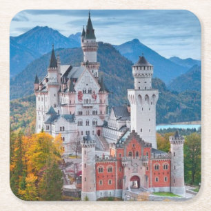 Schöne Außenanlage Untersetzer Set
