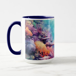 Schöne Aussicht auf das Meer Tasse