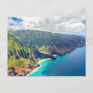 Schöne Aussicht auf den Ozean Postkarte